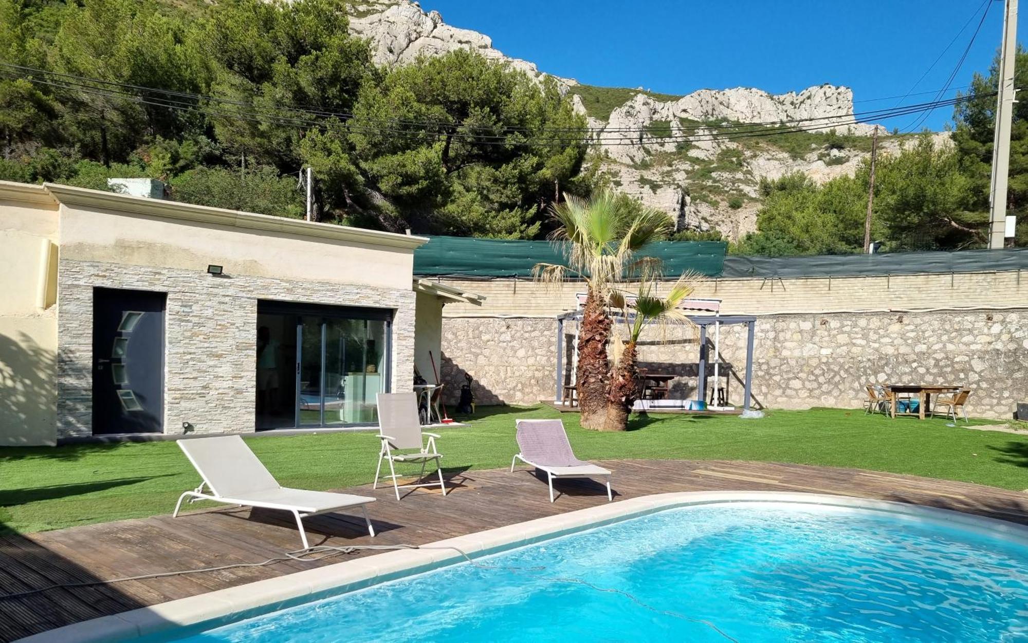 Villa Neuve Avec Piscine Privee Parc Des Calanques 15Min Velodrome Марсель Экстерьер фото