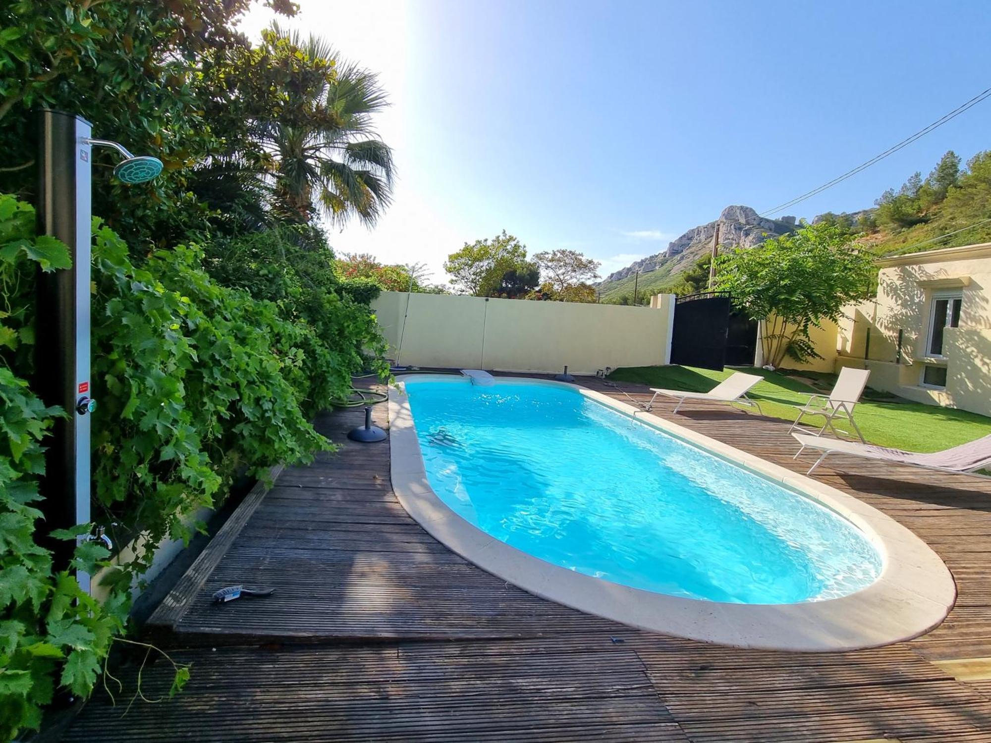Villa Neuve Avec Piscine Privee Parc Des Calanques 15Min Velodrome Марсель Экстерьер фото