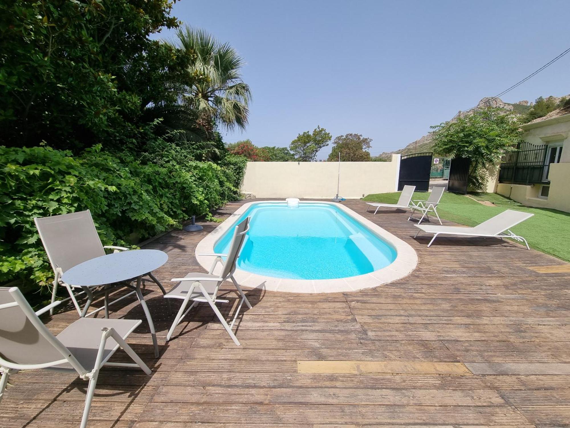 Villa Neuve Avec Piscine Privee Parc Des Calanques 15Min Velodrome Марсель Экстерьер фото